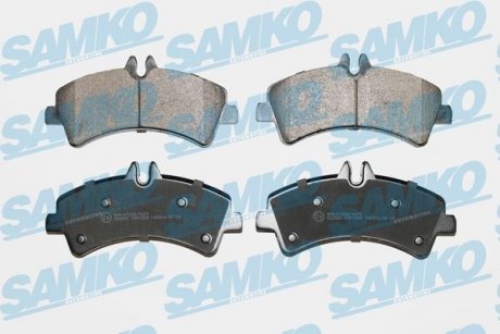 Гальмівні колодки, дискове гальмо (набір) SAMKO 5SP1294 (фото 1)