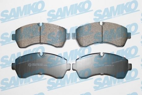 Гальмівні колодки, дискове гальмо (набір) SAMKO 5SP1295