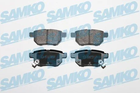 Гальмівні колодки, дискове гальмо (набір) SAMKO 5SP1312