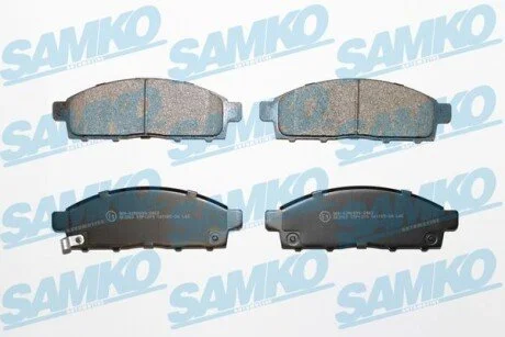 Гальмівні колодки, дискове гальмо (набір) SAMKO 5SP1319