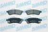 Гальмівні колодки, дискове гальмо (набір) SAMKO 5SP1320 (фото 1)