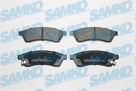 Гальмівні колодки, дискове гальмо (набір) SAMKO 5SP1320
