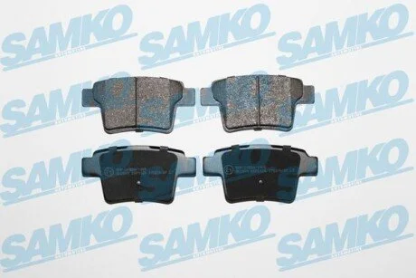 Гальмівні колодки, дискове гальмо (набір) SAMKO 5SP1326