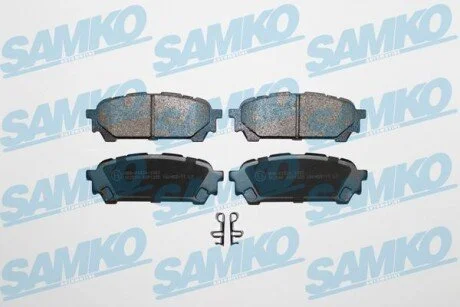 Гальмівні колодки, дискове гальмо (набір) SAMKO 5SP1335