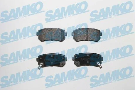 Гальмівні колодки, дискове гальмо (набір) SAMKO 5SP1344