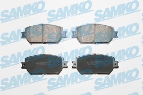 Гальмівні колодки, дискове гальмо (набір) SAMKO 5SP1361