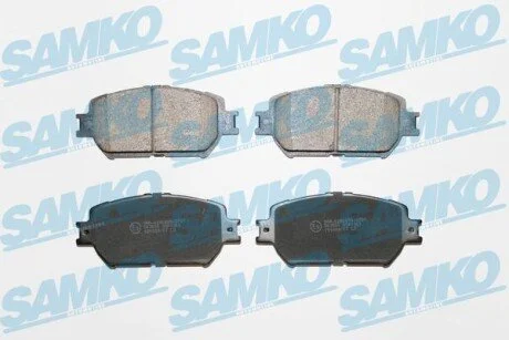 Гальмівні колодки, дискове гальмо (набір) SAMKO 5SP1361