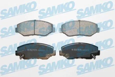 Гальмівні колодки, дискове гальмо (набір) SAMKO 5SP1364