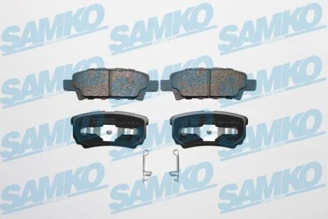 Гальмівні колодки, дискове гальмо (набір) SAMKO 5SP1373