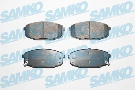 Гальмівні колодки, дискове гальмо (набір) SAMKO 5SP1375