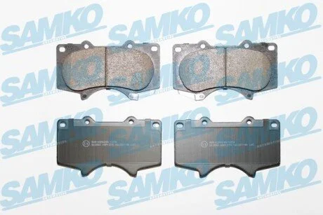 Гальмівні колодки, дискове гальмо (набір) SAMKO 5SP1379