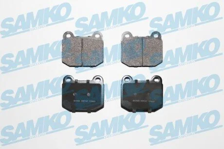 Гальмівні колодки, дискове гальмо (набір) SAMKO 5SP137