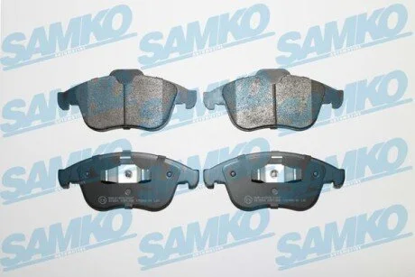 Гальмівні колодки, дискове гальмо (набір) SAMKO 5SP1388