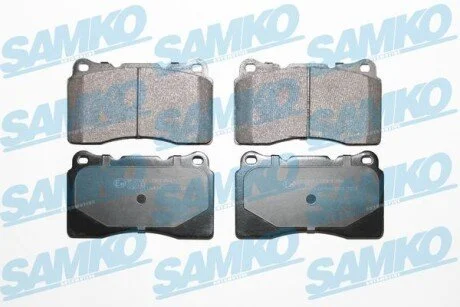 Гальмівні колодки, дискове гальмо (набір) SAMKO 5SP1394