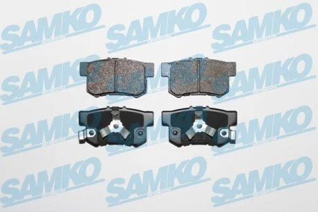 Гальмівні колодки, дискове гальмо (набір) SAMKO 5SP1404