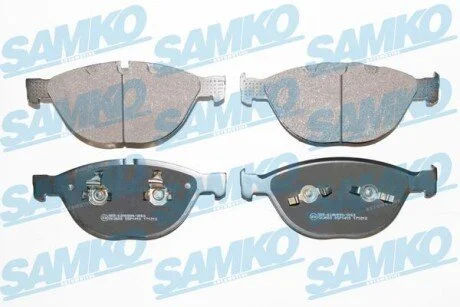 Гальмівні колодки дискові перед.BMW 535d/745-760 02- SAMKO 5SP1410