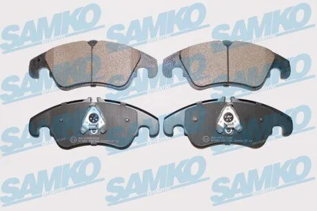 Гальмівні колодки, дискове гальмо (набір) SAMKO 5SP1420