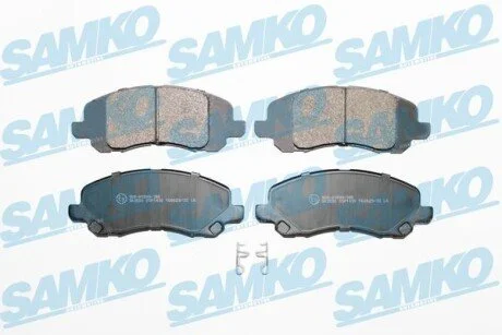 Гальмівні колодки, дискове гальмо (набір) SAMKO 5SP1430