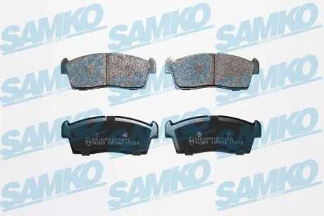 Гальмівні колодки, дискове гальмо (набір) SAMKO 5SP1442