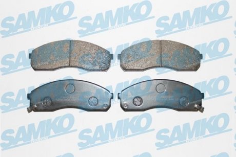 Гальмівні колодки, дискове гальмо (набір) SAMKO 5SP1444