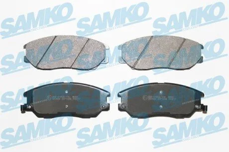 Гальмівні колодки, дискове гальмо (набір) SAMKO 5SP1448