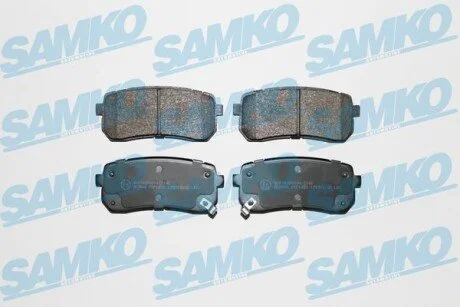Гальмівні колодки, дискове гальмо (набір) SAMKO 5SP1450