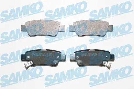 Гальмівні колодки, дискове гальмо (набір) SAMKO 5SP1455