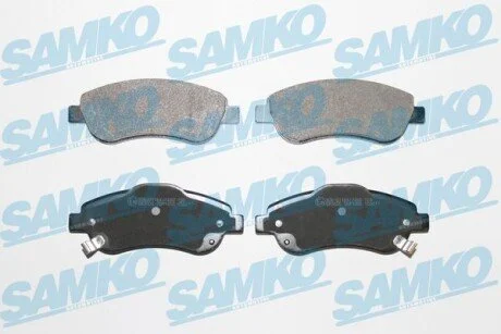 Гальмівні колодки, дискове гальмо (набір) SAMKO 5SP1456