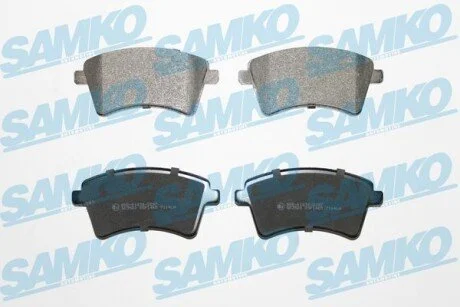 Гальмівні колодки, дискове гальмо (набір) SAMKO 5SP1465