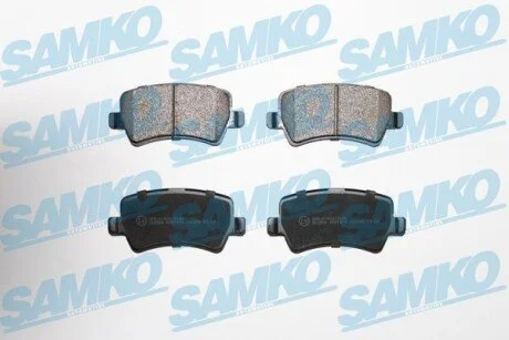 Гальмівні колодки, дискове гальмо (набір) SAMKO 5SP1474