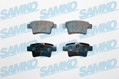 Гальмівні колодки, дискове гальмо (набір) SAMKO 5SP1475