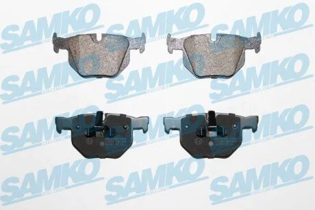 Гальмівні колодки, дискове гальмо (набір) SAMKO 5SP1476