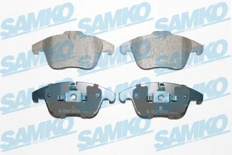 Гальмівні колодки, дискове гальмо (набір) SAMKO 5SP1486