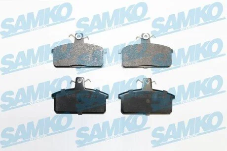 Гальмівні колодки, дискове гальмо (набір) SAMKO 5SP1498