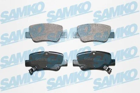 Гальмівні колодки, дискове гальмо (набір) SAMKO 5SP1522