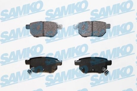 Гальмівні колодки, дискове гальмо (набір) SAMKO 5SP1530