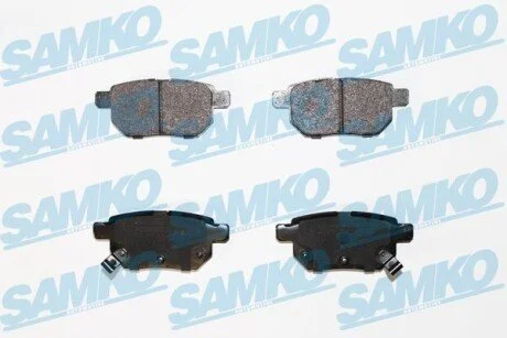 Гальмівні колодки, дискове гальмо (набір) SAMKO 5SP1530