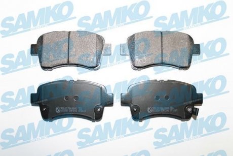 Гальмівні колодки, дискове гальмо (набір) SAMKO 5SP1541