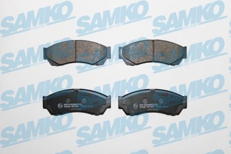 Комплект гальмівних колодок передній SAMKO 5SP1553 (фото 1)