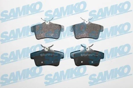 Гальмівні колодки, дискове гальмо (набір) SAMKO 5SP1567