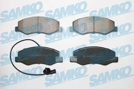 Гальмівні колодки, дискове гальмо (набір) SAMKO 5SP1570