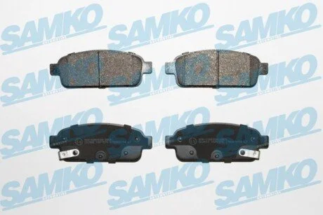 Гальмівні колодки, дискове гальмо (набір) SAMKO 5SP1575