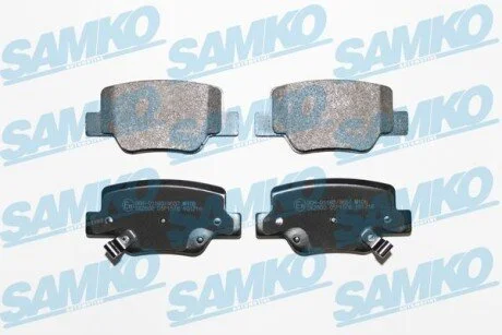 Гальмівні колодки, дискове гальмо (набір) SAMKO 5SP1576