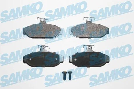 Гальмівні колодки, дискове гальмо (набір) SAMKO 5SP157