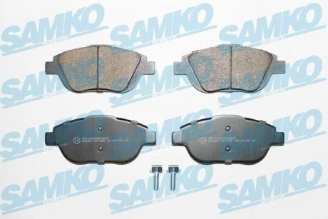 Гальмівні колодки, дискове гальмо (набір) SAMKO 5SP1590