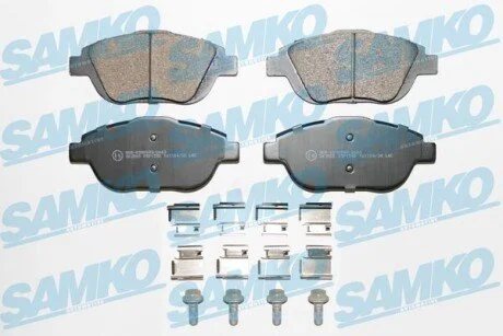 Klocki ham. PSA OPEL.. SAMKO 5SP1590K