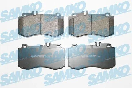Гальмівні колодки, дискове гальмо (набір) SAMKO 5SP1592