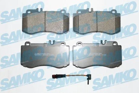 Гальмівні колодки, дискове гальмо (набір) SAMKO 5SP1592A