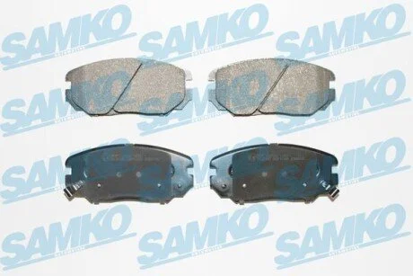 Гальмівні колодки, дискове гальмо (набір) SAMKO 5SP1599