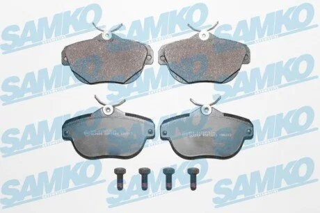 Гальмівні колодки, дискове гальмо (набір) SAMKO 5SP1603